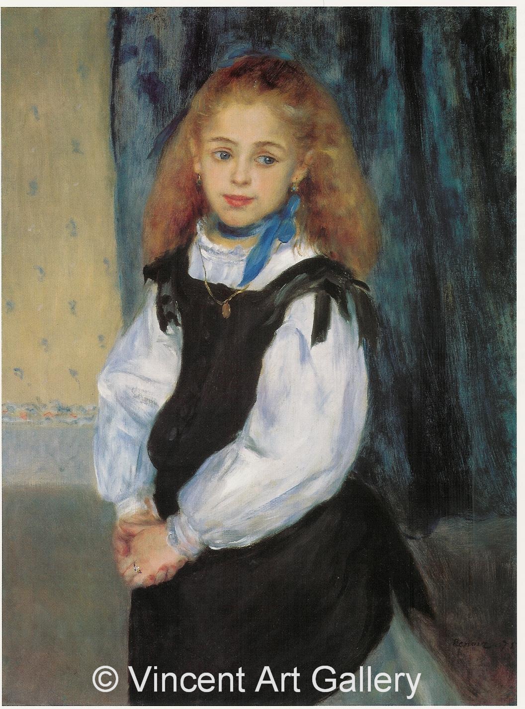 A4209, RENOIR, Portrait of Mademoiselle Legrand
